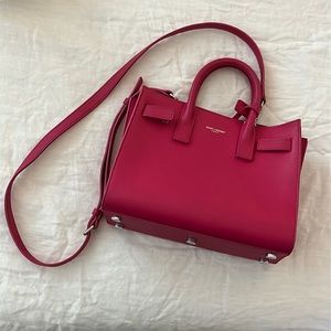 Perfect condition YSL bright pink crossbody bag